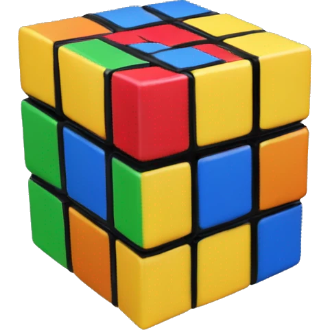 Rubix Cube emoji