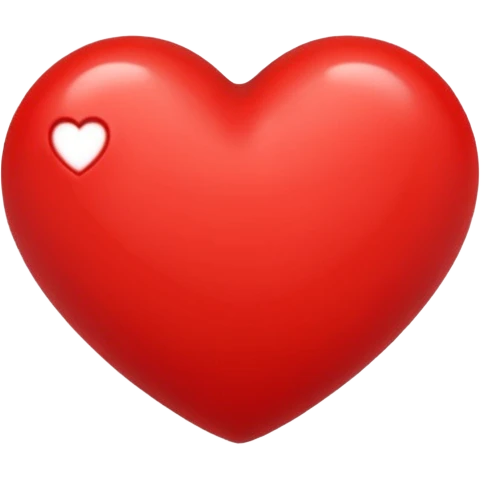 Little red heart emoji