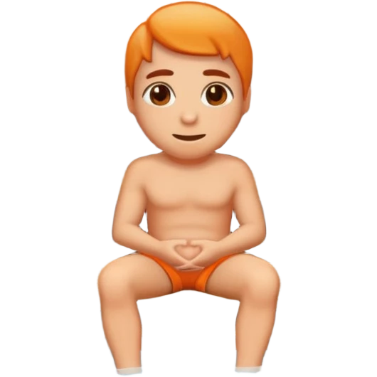 “An emoji of a person sitting inside a wooden sauna cabin with steam rising, warm orange and brown tones, showing relaxation and detoxification.” emoji