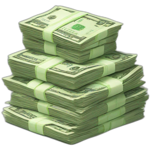 stack of GBP notes emoji