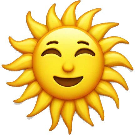 sun emoji