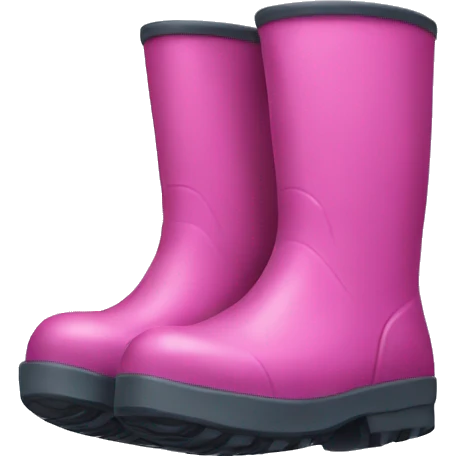 Rain boots emoji