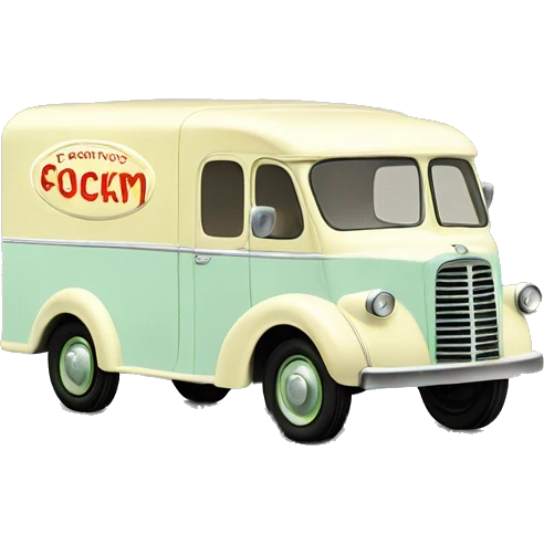Matchbox ice cream van 1954 emoji