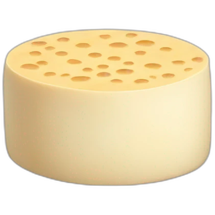 round tofu with a grid pattern on top emoji