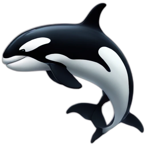dancing orca emoji