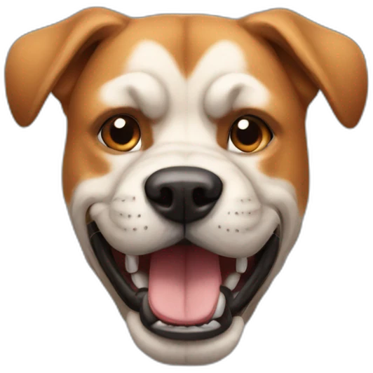 muscular dog emoji