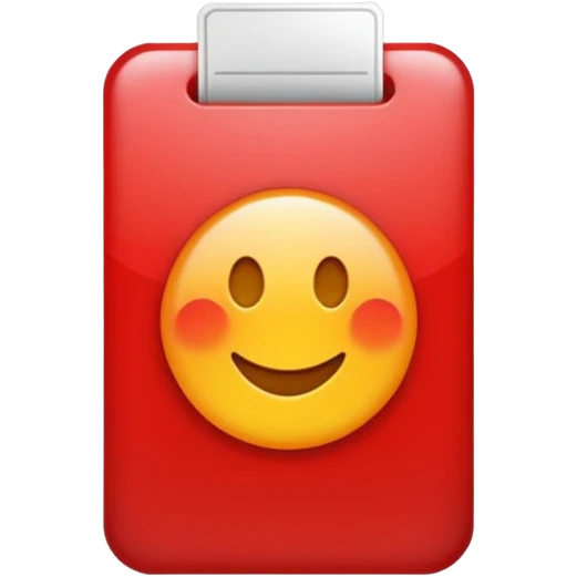 red card emoji