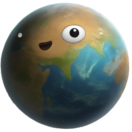 planet dancing emoji