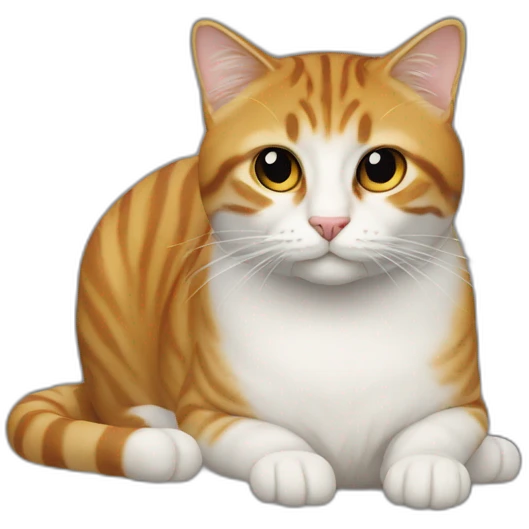 Chat sur tortu emoji