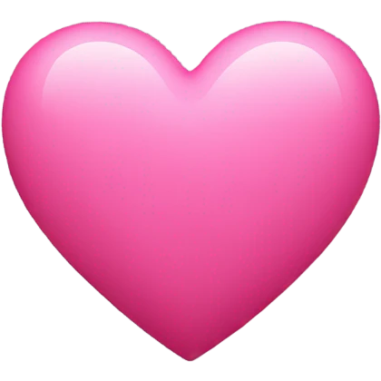 Pink heart emoji