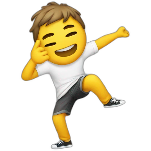 dabbing emoji