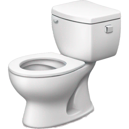 Toilet with a mini toilet next to it  emoji