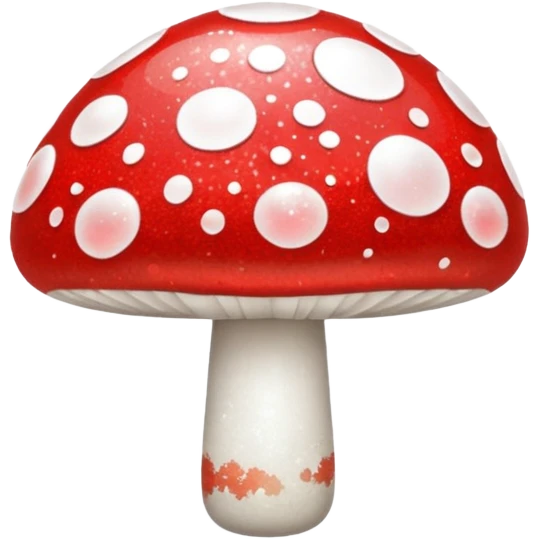 glitter mushroom 1-up emoji