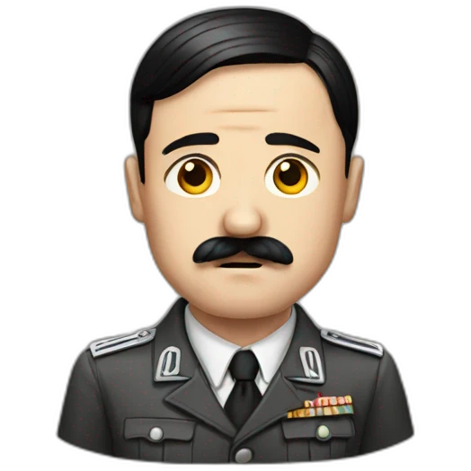 hitler fine emoji