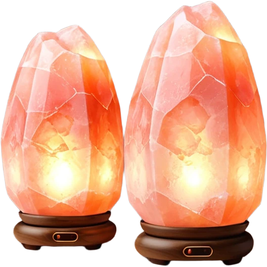 Pink Himalayan salt lamp emoji