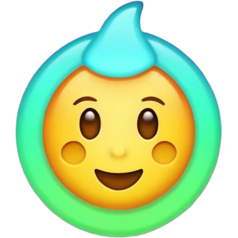 The word “GLOW” emoji