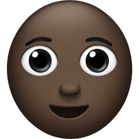 black bean emoji