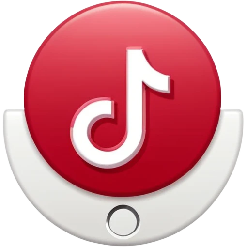 Tiktok logo emoji and original style emoji