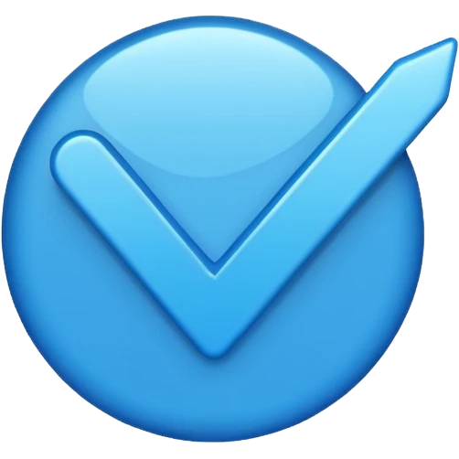 Centang biru yg ada di tiktok emoji