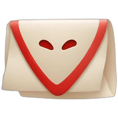 red stamp with word approved emoji