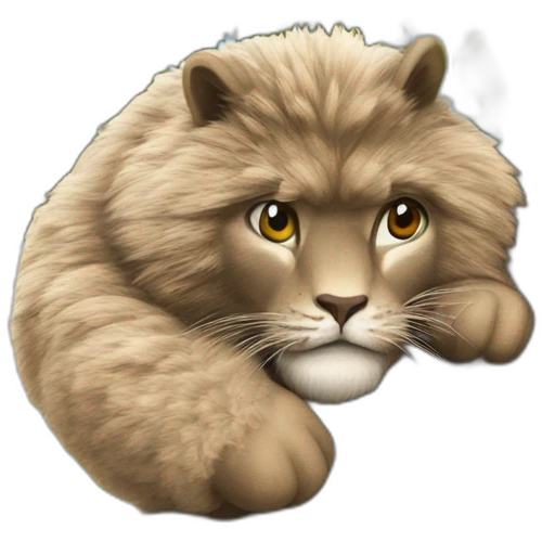 blurred animal in outdoor scenery emoji