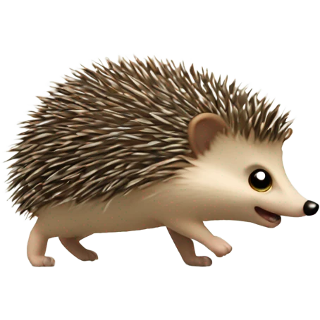 hedgehog doing a cartwheel  emoji