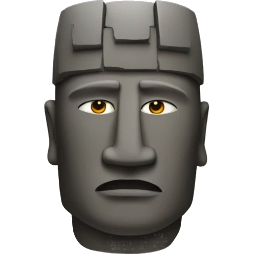 moai king emoji