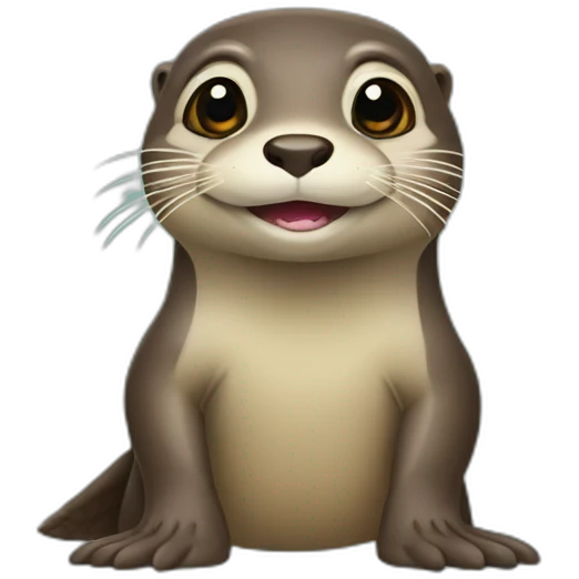 Loutre surntortue emoji