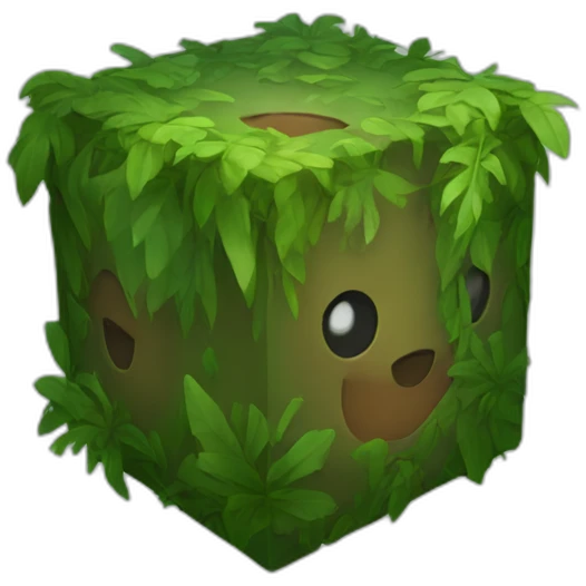Jungle cube emoji