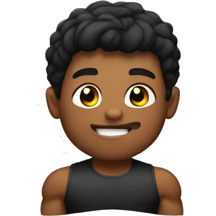Muscle kid  emoji