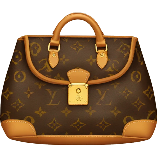 Louie Vuitton bag emoji