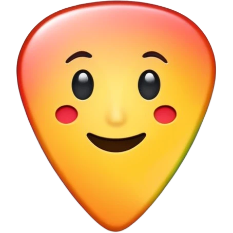 guitar pick emoji