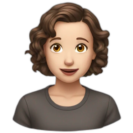 Millie Bobby Brown  emoji