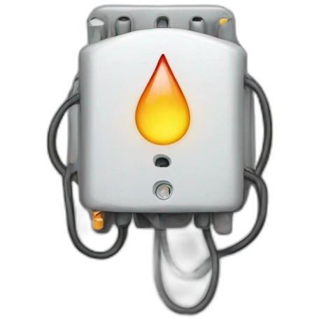 Electrical power and gas emoji