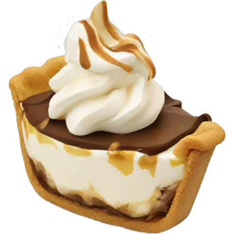 banoffee pie emoji