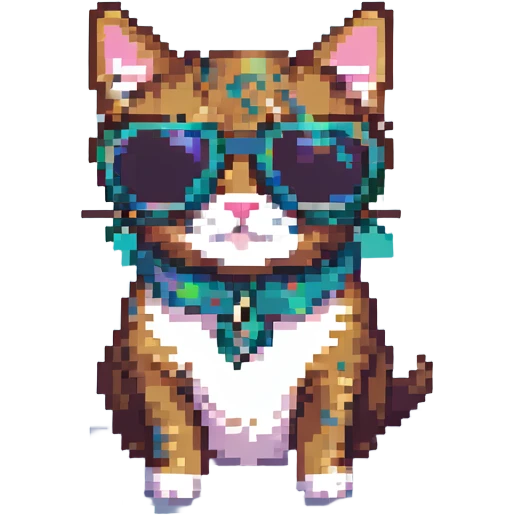 cat wearing sunglasses emoji