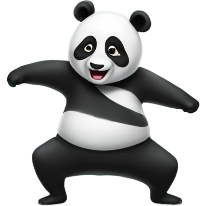 panda twerking emoji