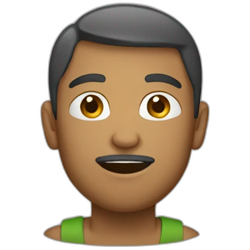 Personne qui casse une noix emoji