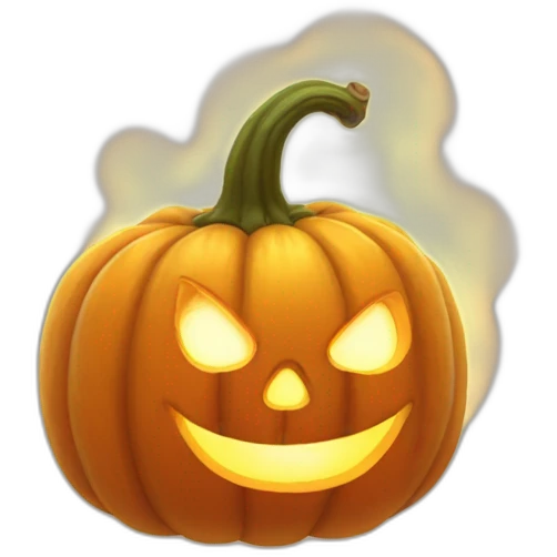 glowing pumpkeen emoji