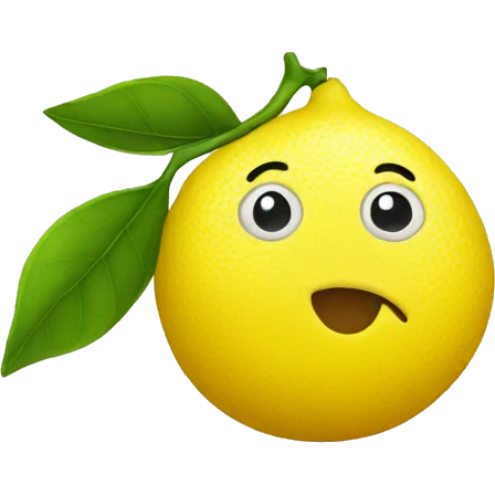 Lemon emoji