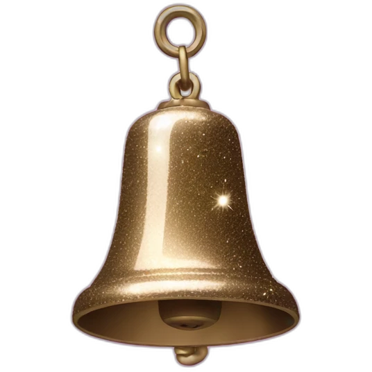 bell with sparkle emoji