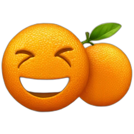 Orange emoji