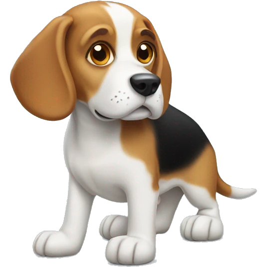 beagle dog emoji