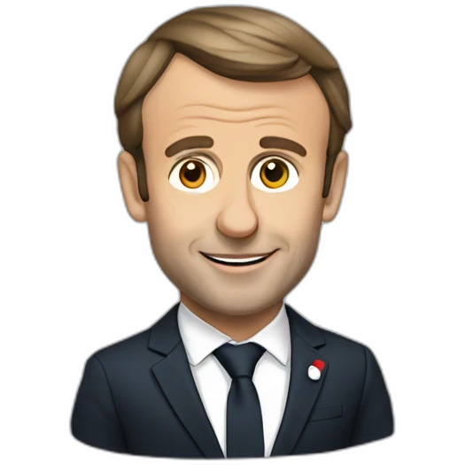 Emmanuel Macron emoji | AI Emoji Generator