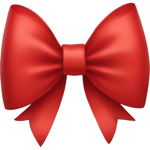 red bow emoji