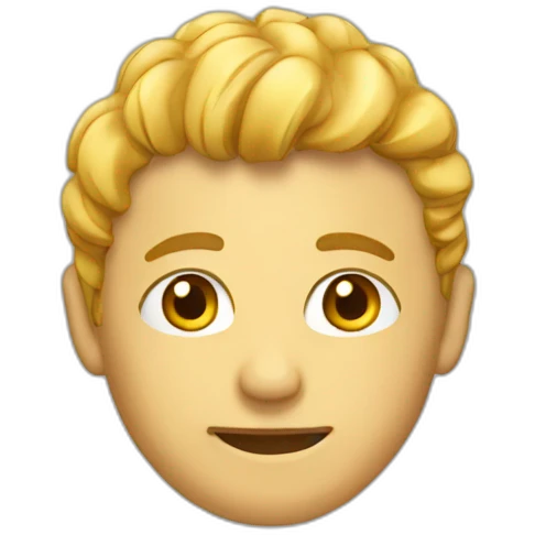 Dedos en la cabeza mentalidad emoji