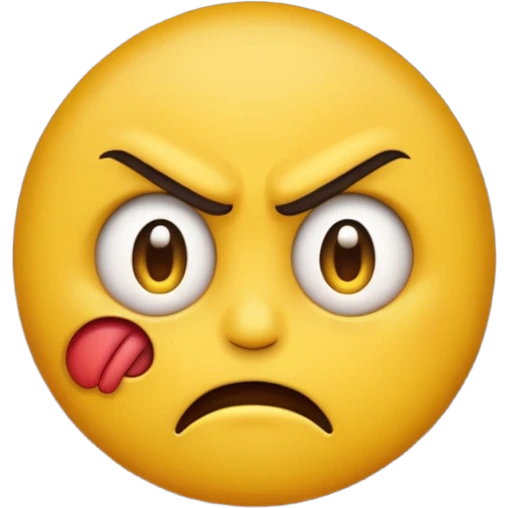 emoji diciendo malas palabras emoji