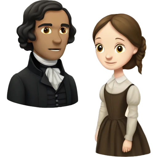 Jane Eyre and mr Rochester emoji