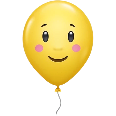 yellow balloon emoji