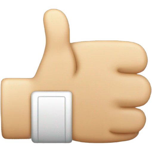 thumbs up kiss emoji